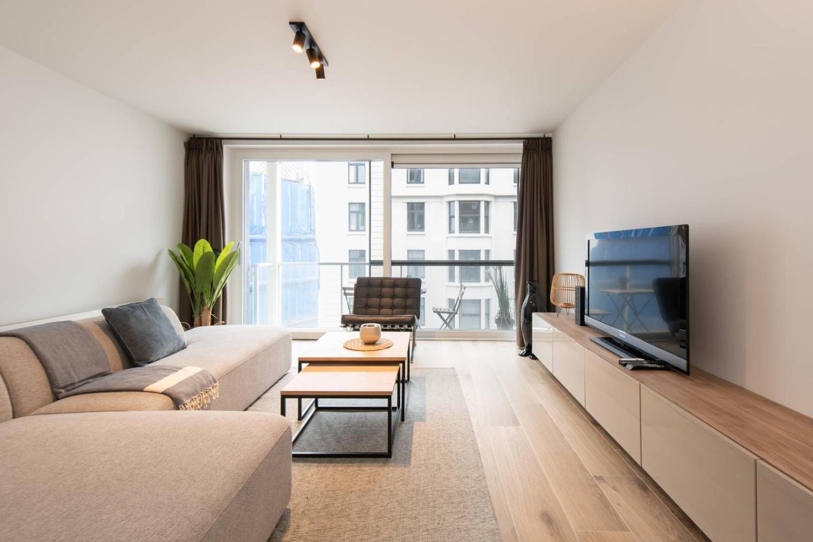 Luxueus, Ruim Appartement Op 350M Van Het Strand Ostende Extérieur photo