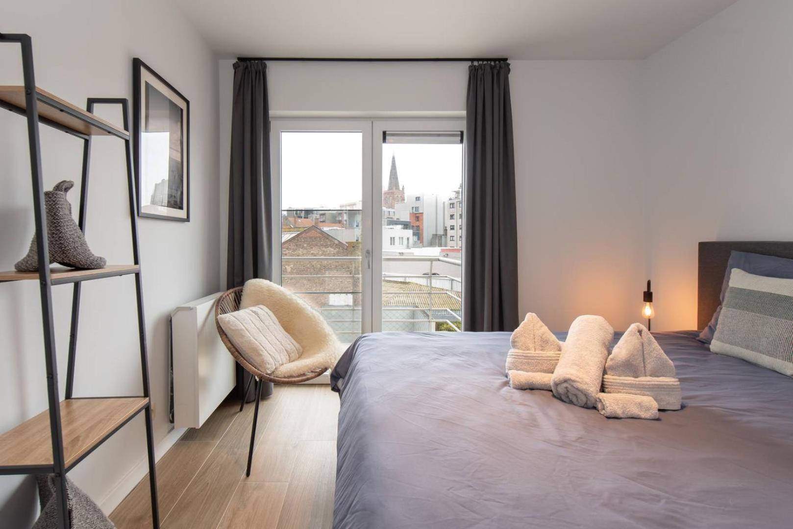 Luxueus, Ruim Appartement Op 350M Van Het Strand Ostende Extérieur photo